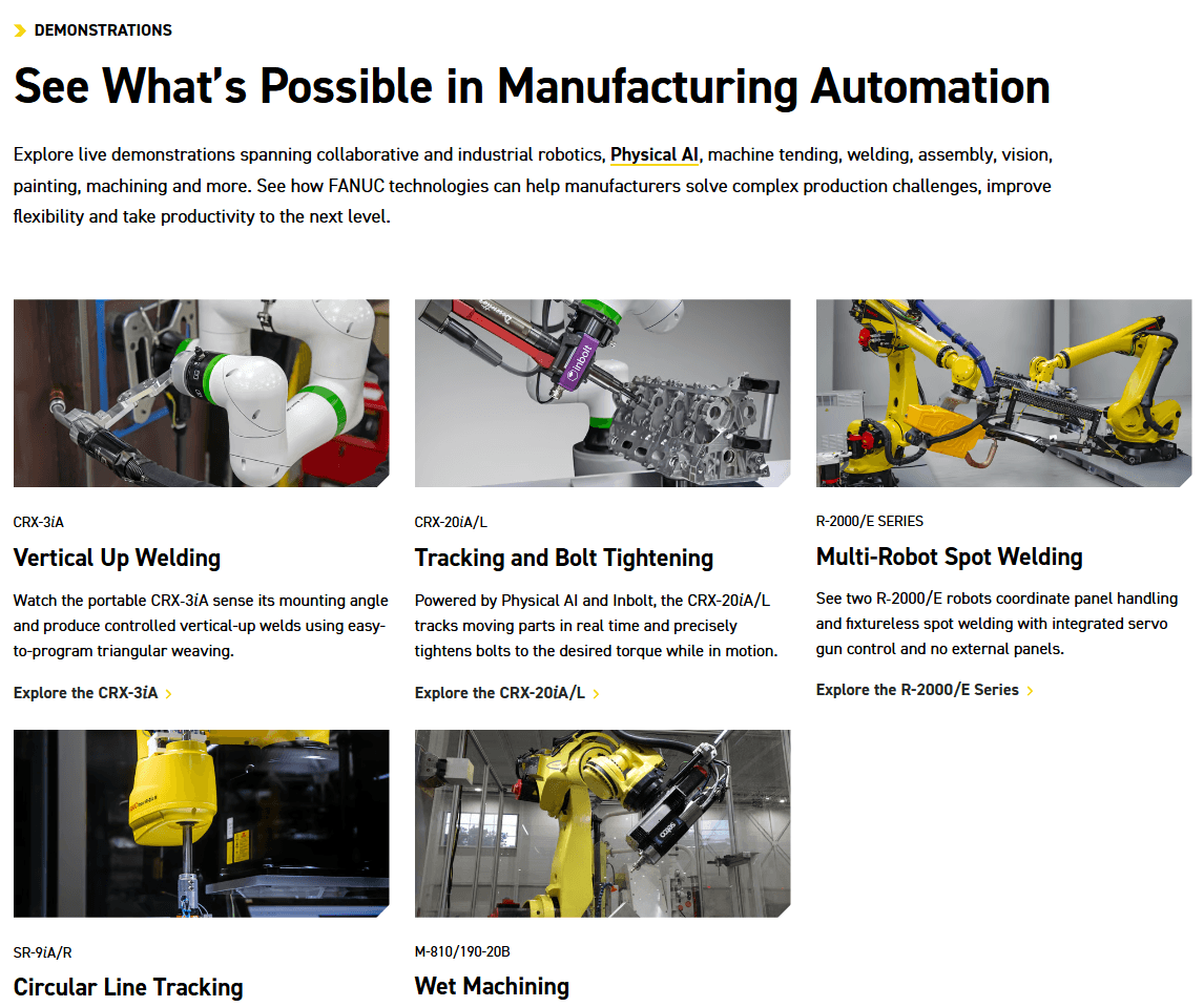 FANUC's IMTS Demo Puts Torque Control on a Moving Target