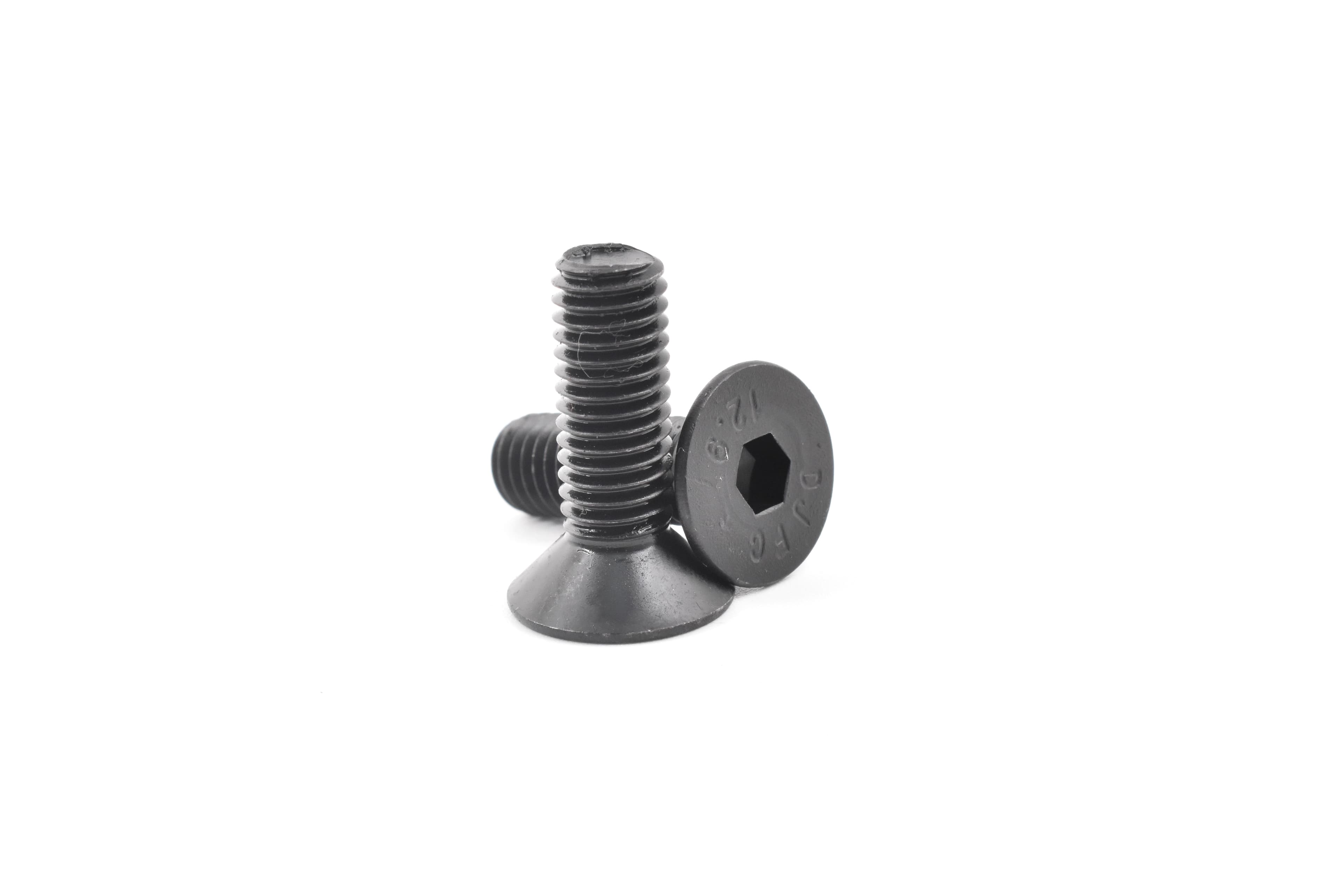 Black Oxide Hex Socket Countersunk Head Cap Screws thumbnail 2