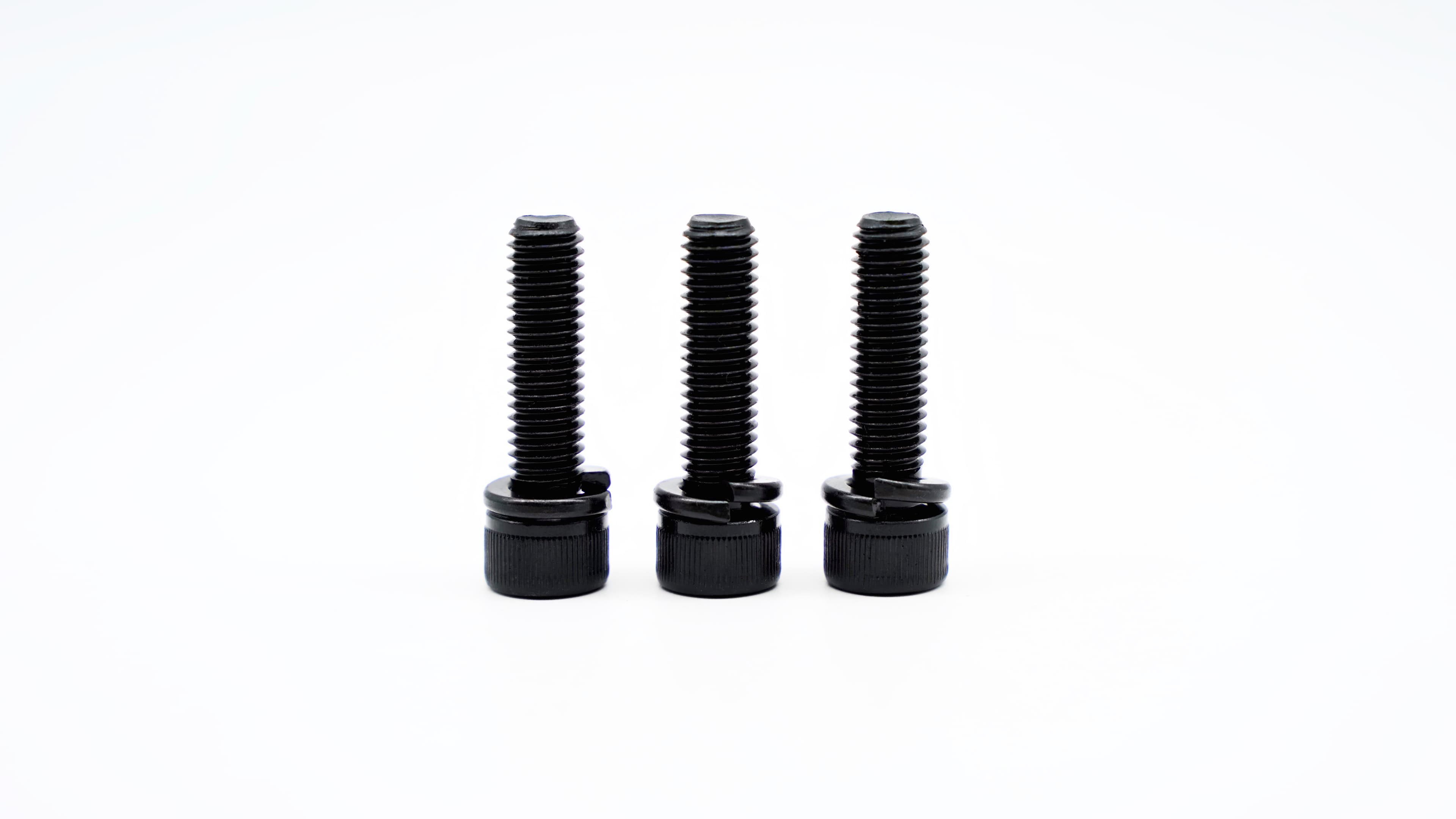 Black oxide Hex Socket Head Cap Screws with Spring Washer thumbnail 4