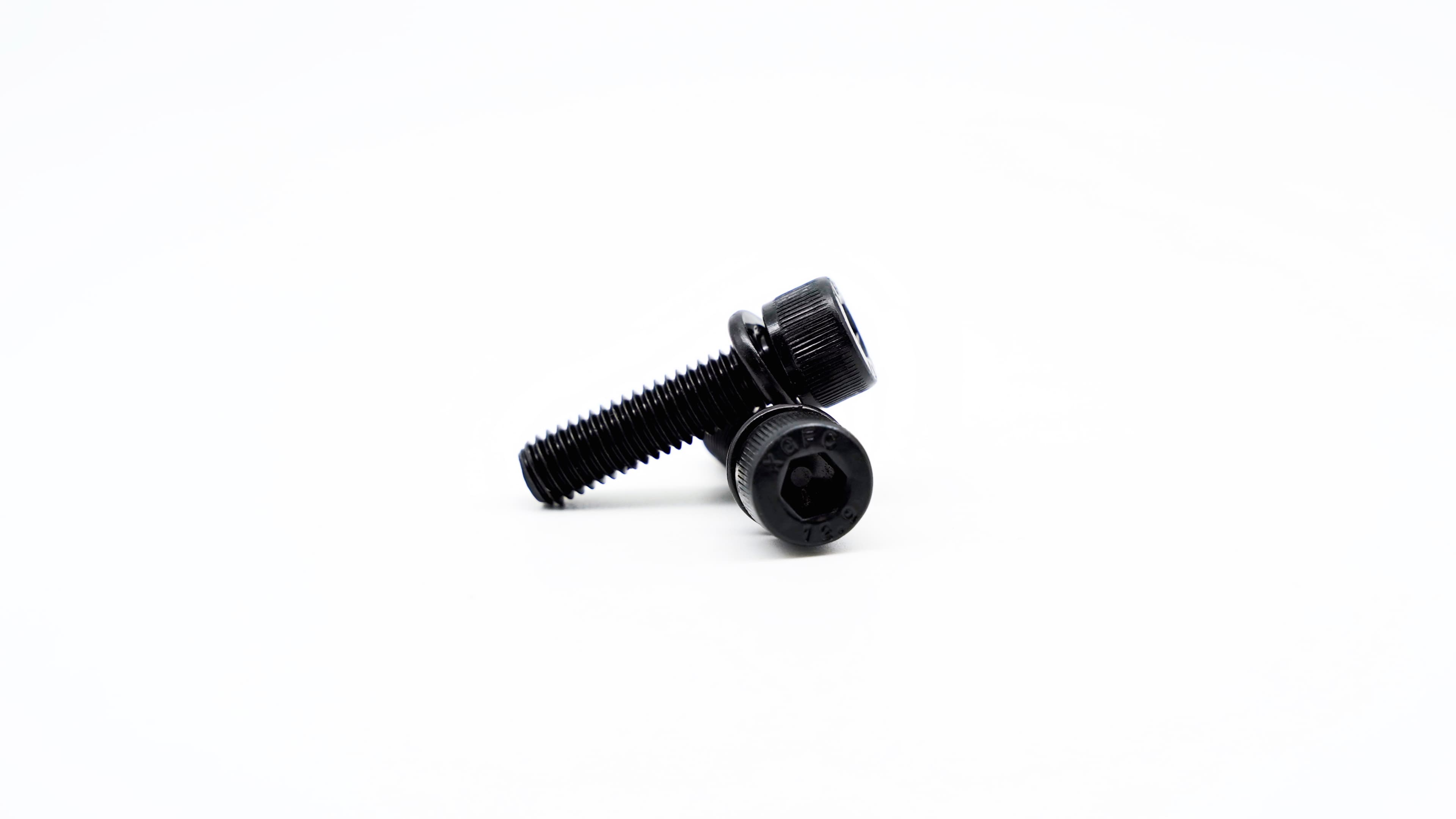 Black oxide Hex Socket Head Cap Screws with Spring Washer thumbnail 5