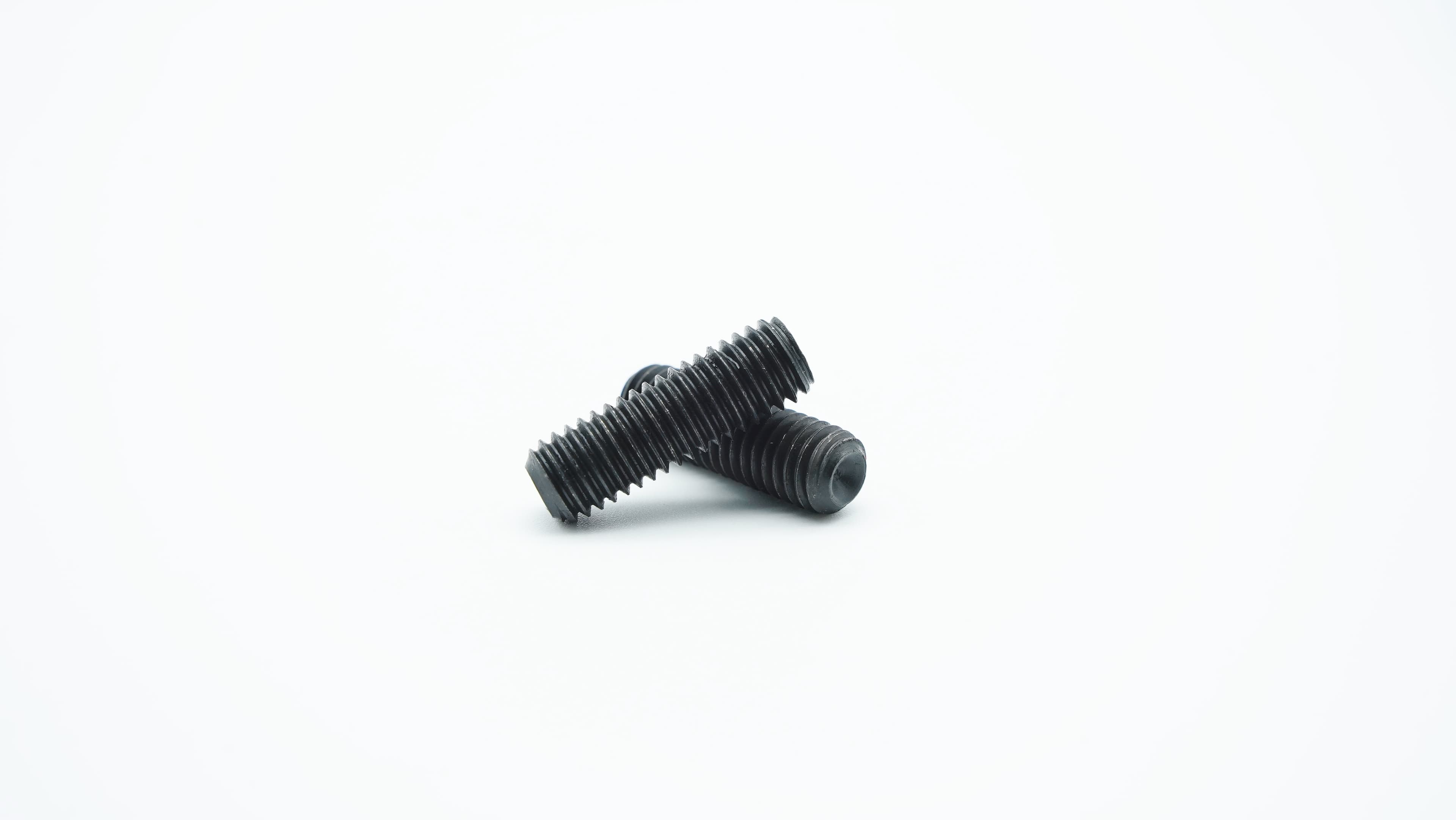 Black Oxide Hex Socket Set Screws with Cup Point thumbnail 2