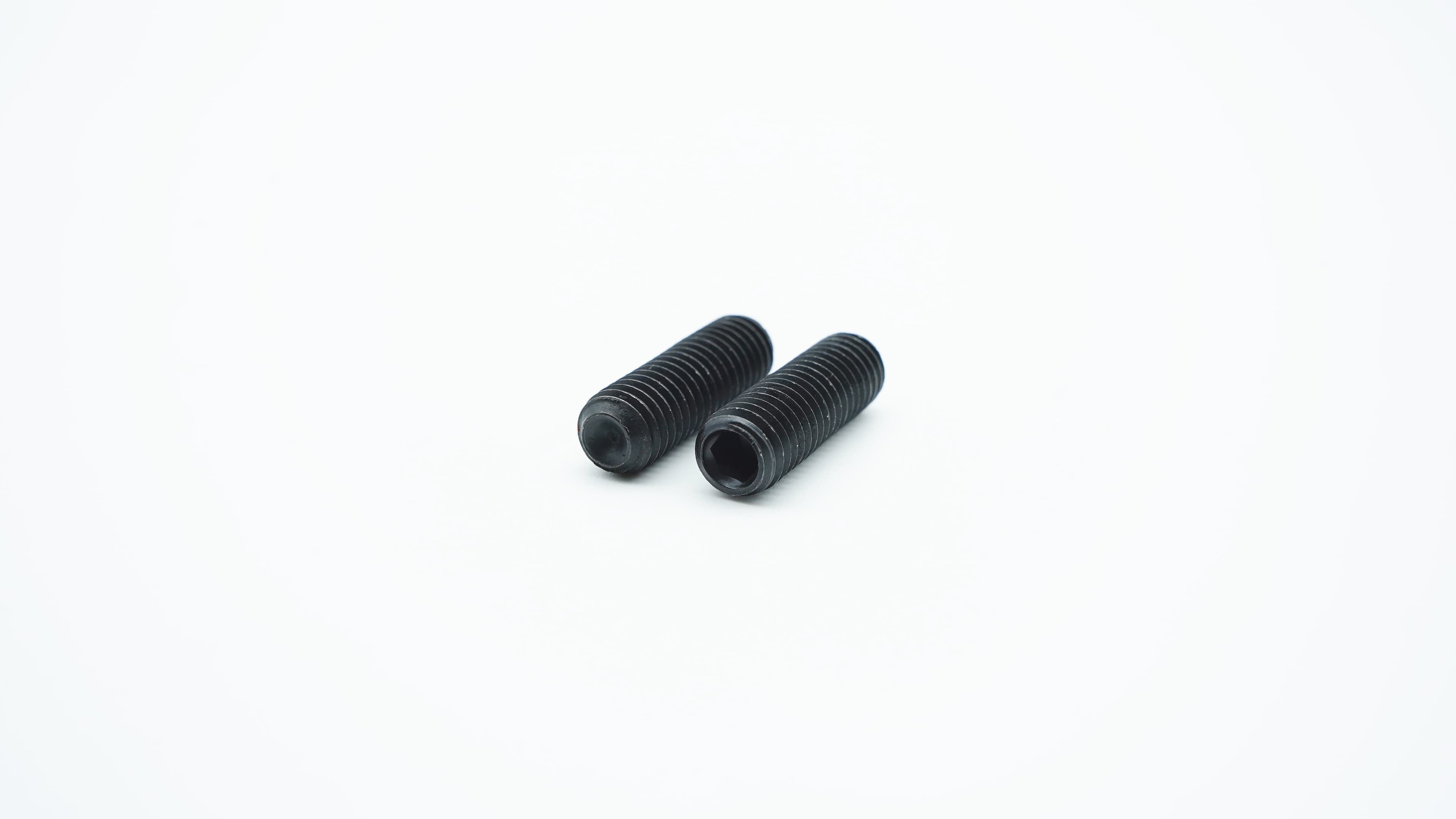 Black Oxide Hex Socket Set Screws with Cup Point thumbnail 3