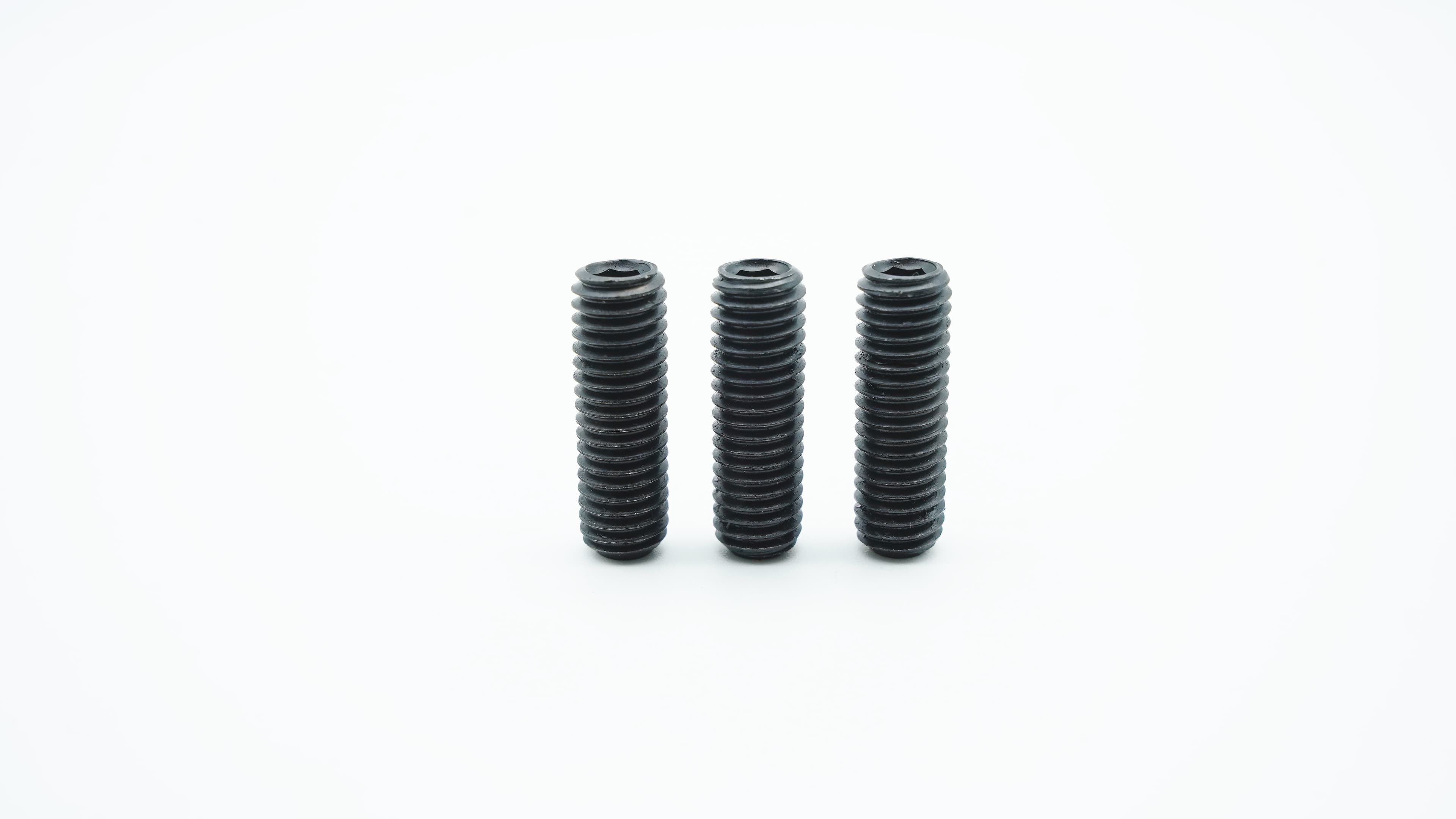 Black Oxide Hex Socket Set Screws with Cup Point thumbnail 4