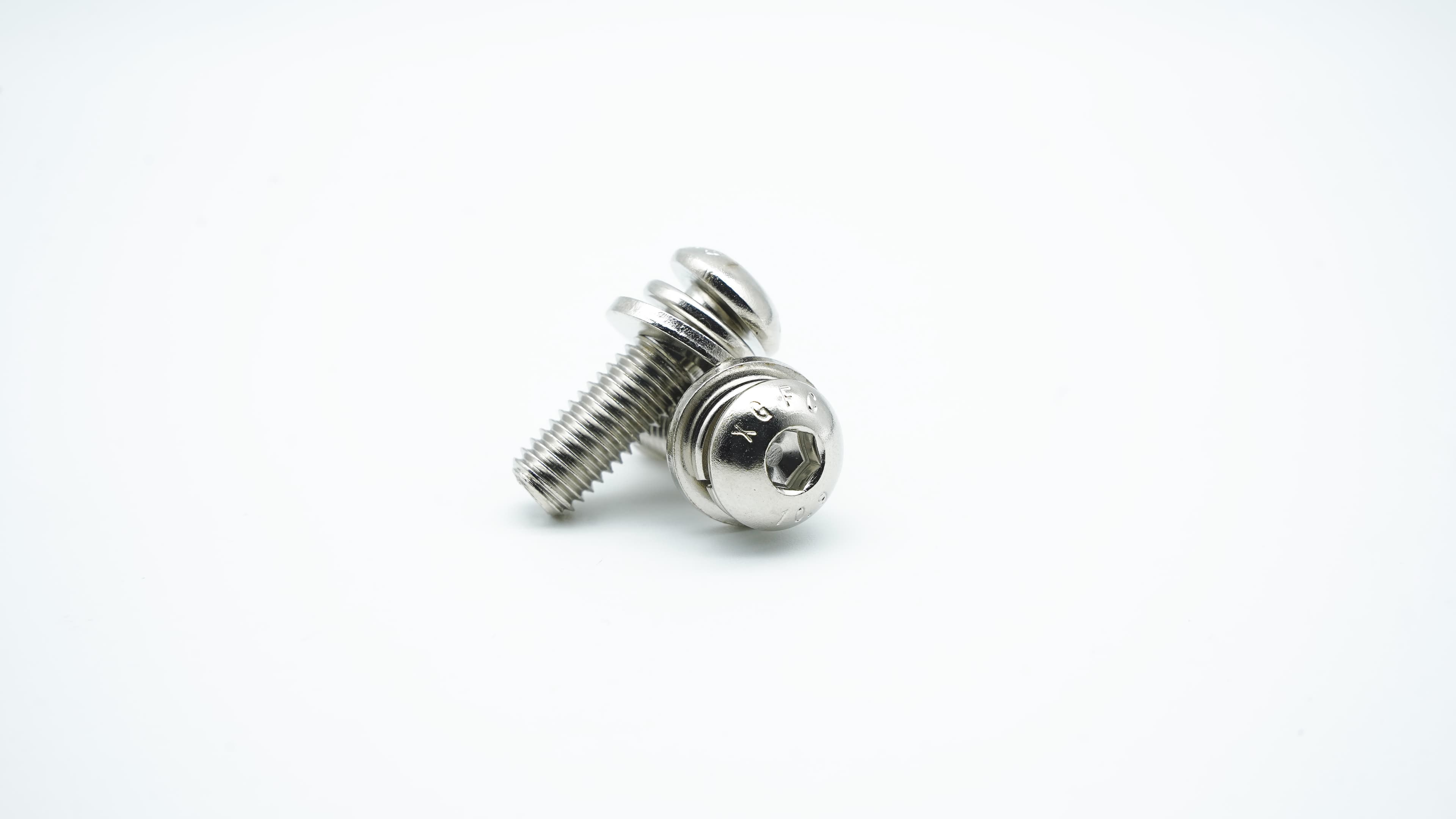 Nickel-plated Hex Socket Button Head Combination Screws thumbnail 2