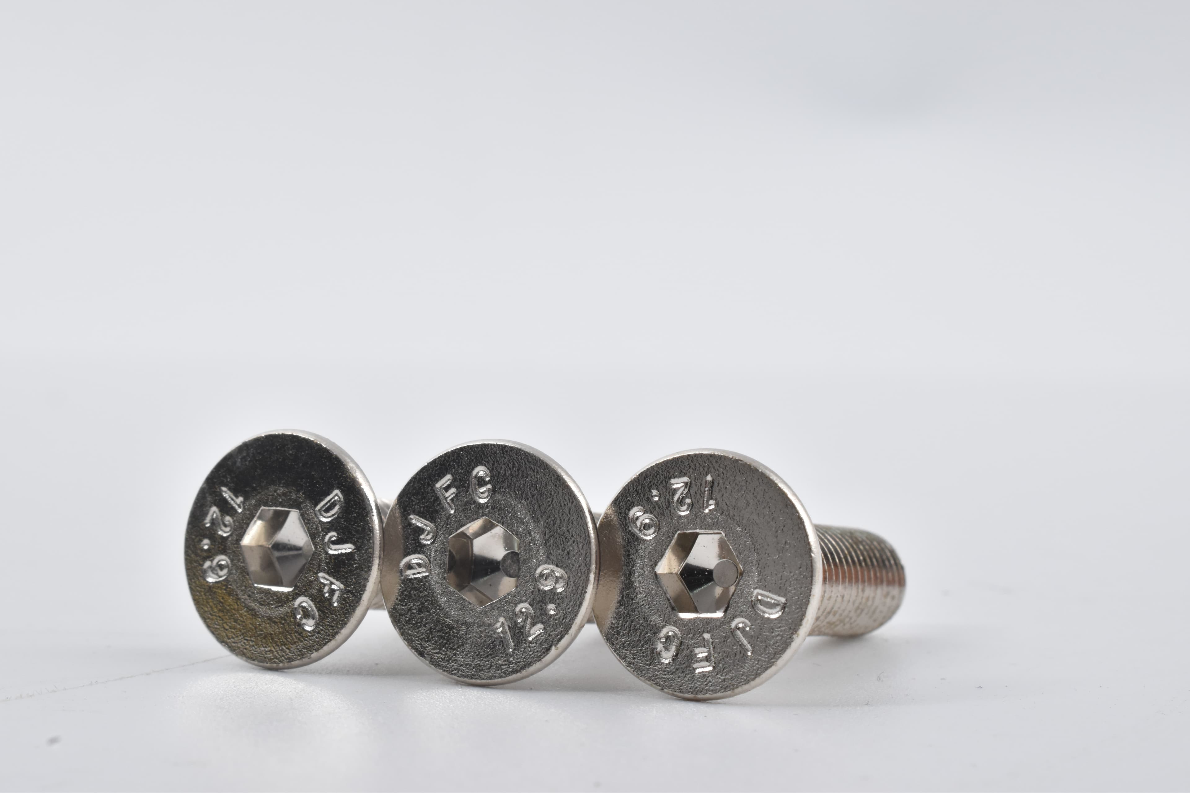 Nickel-plated Hex Socket Countersunk Head Cap Screws thumbnail 4