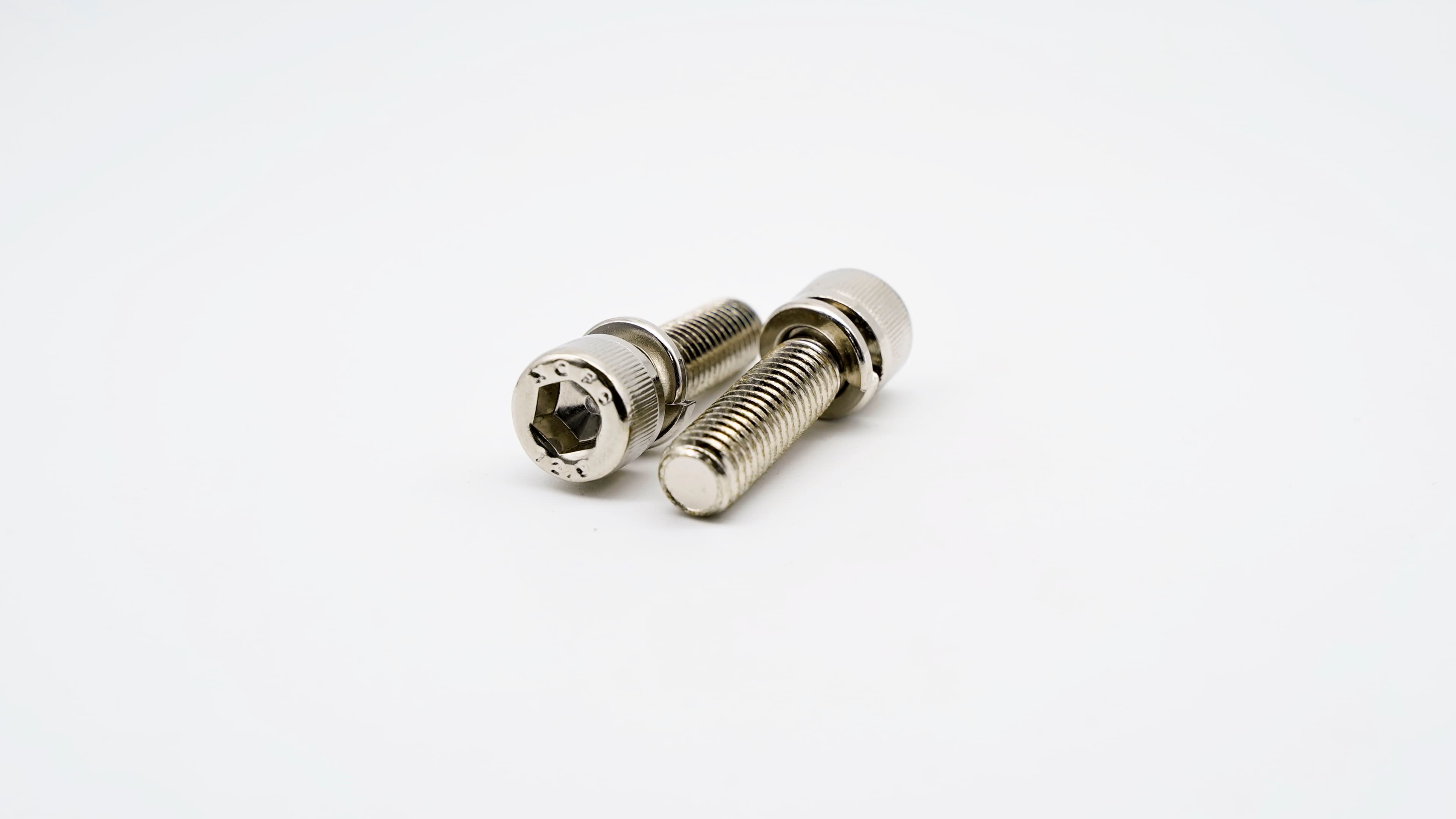 Nickel-plated Hex Socket Head Cap Screws with Spring Washers thumbnail 2