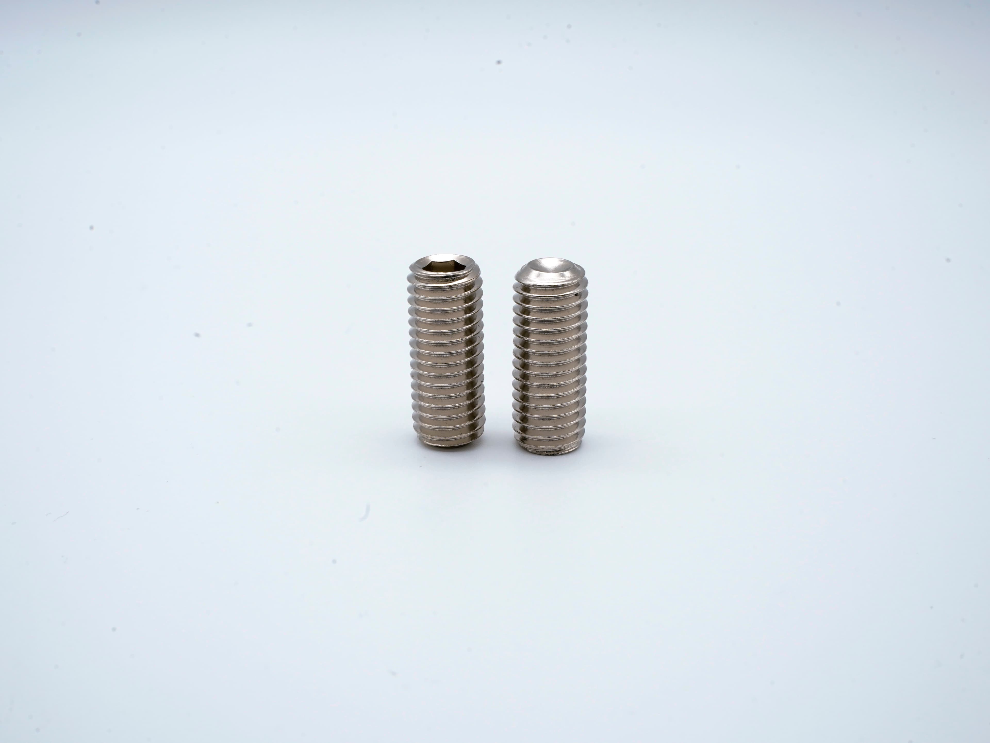 Nickel-plated Hex Socket Set Screws with Cup Point thumbnail 4