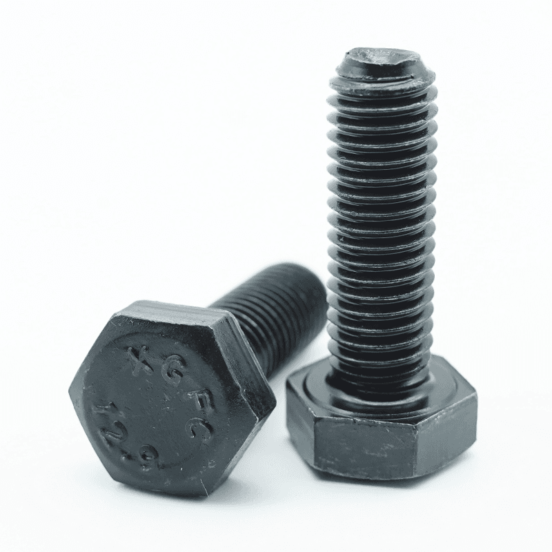 Black Oxide Hex Head Bolts