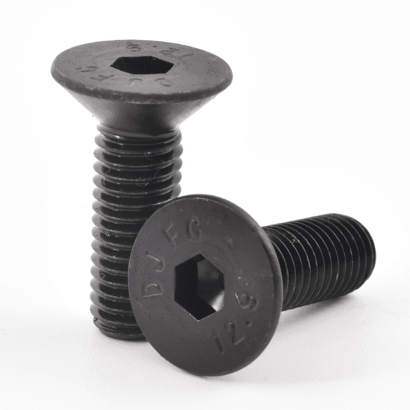 Black Oxide Hex Socket Countersunk Head Cap Screws