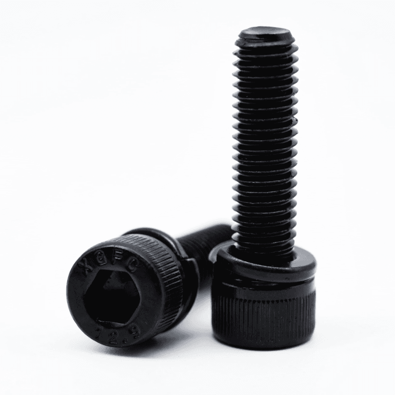 Black oxide Hex Socket Head Cap Screws with Spring Washer