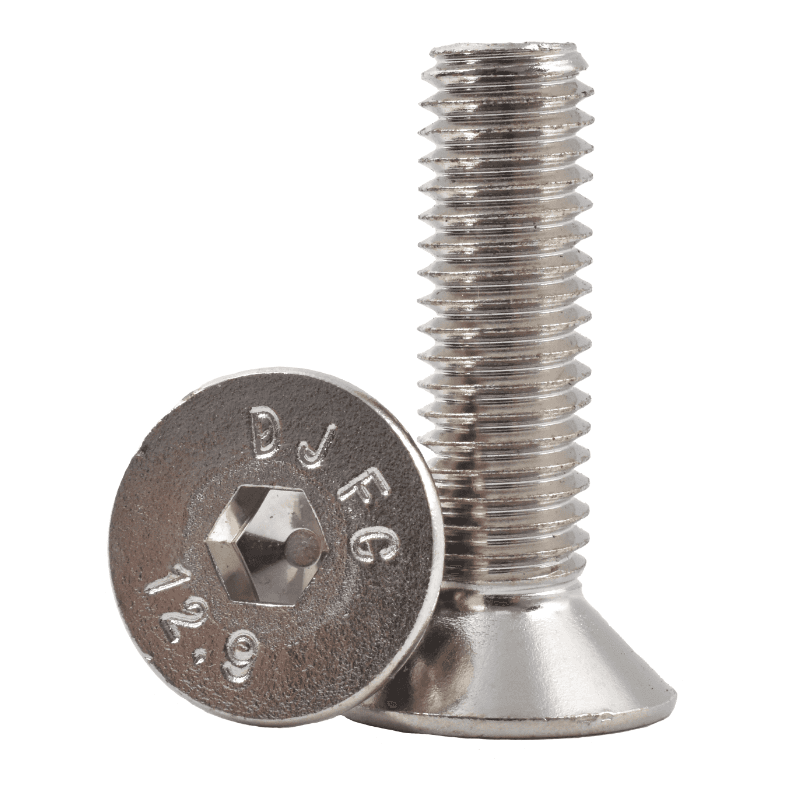 Nickel-plated Hex Socket Countersunk Head Cap Screws
